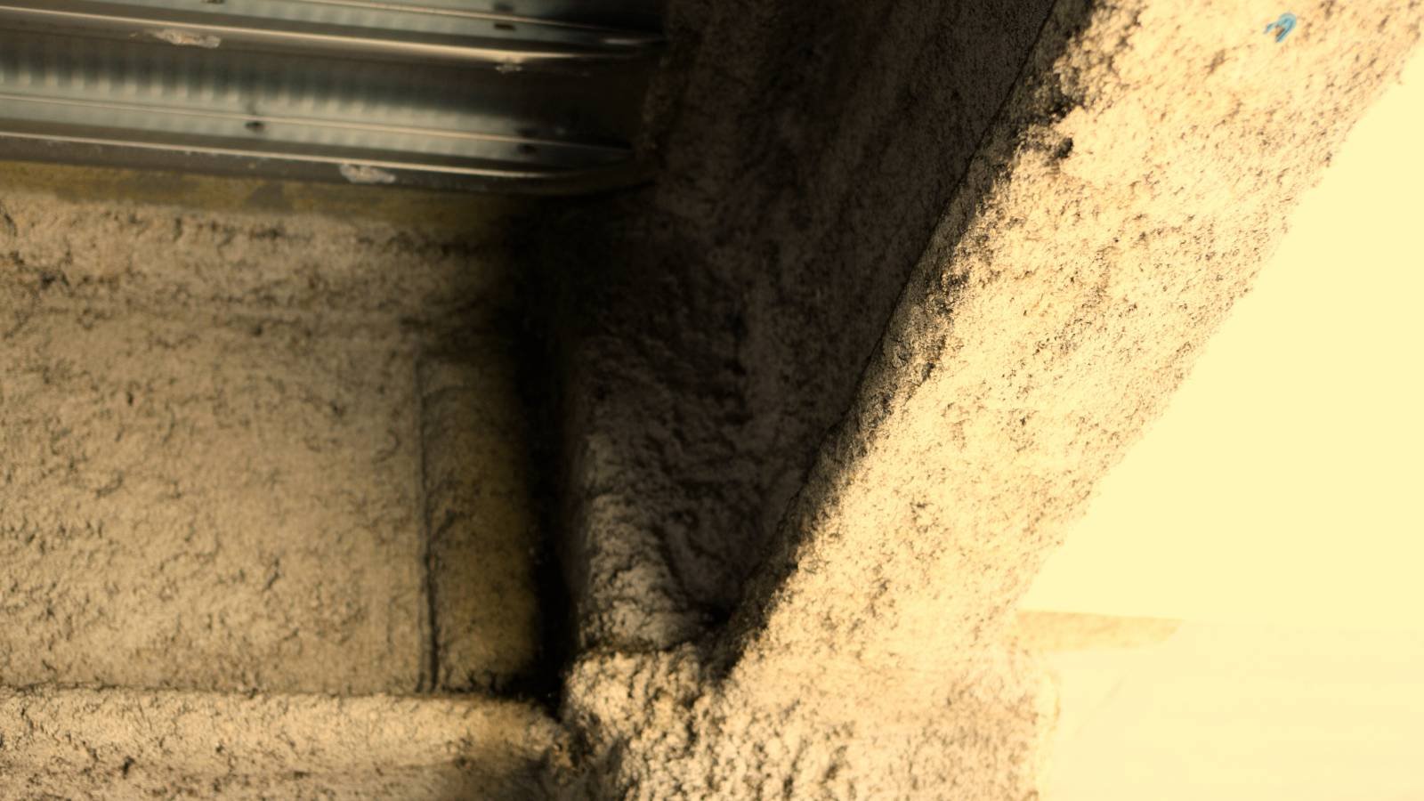 Asbestos on ceiling
