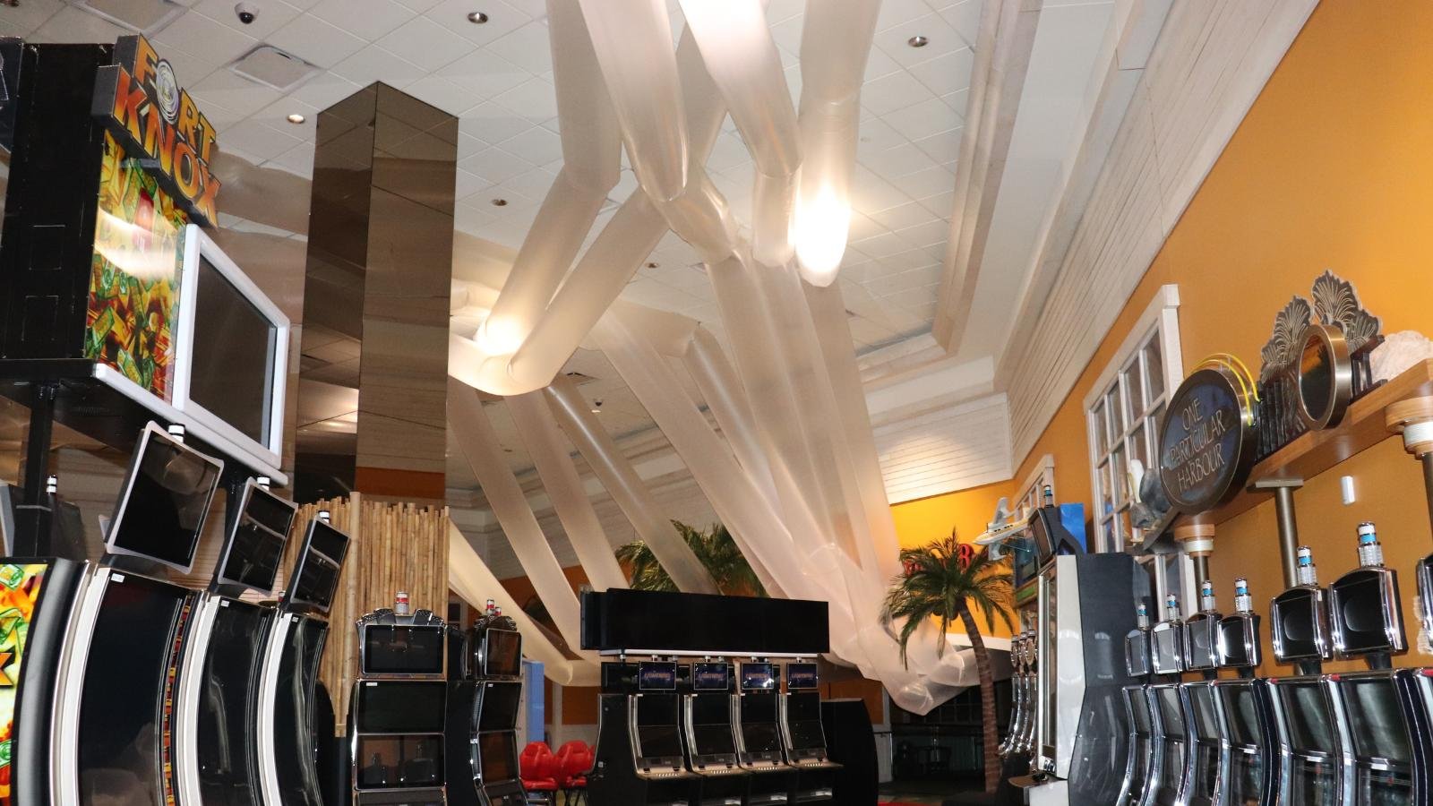 Commercial Restoration Company (CRC) provides water damage restoration services to flooded casino.