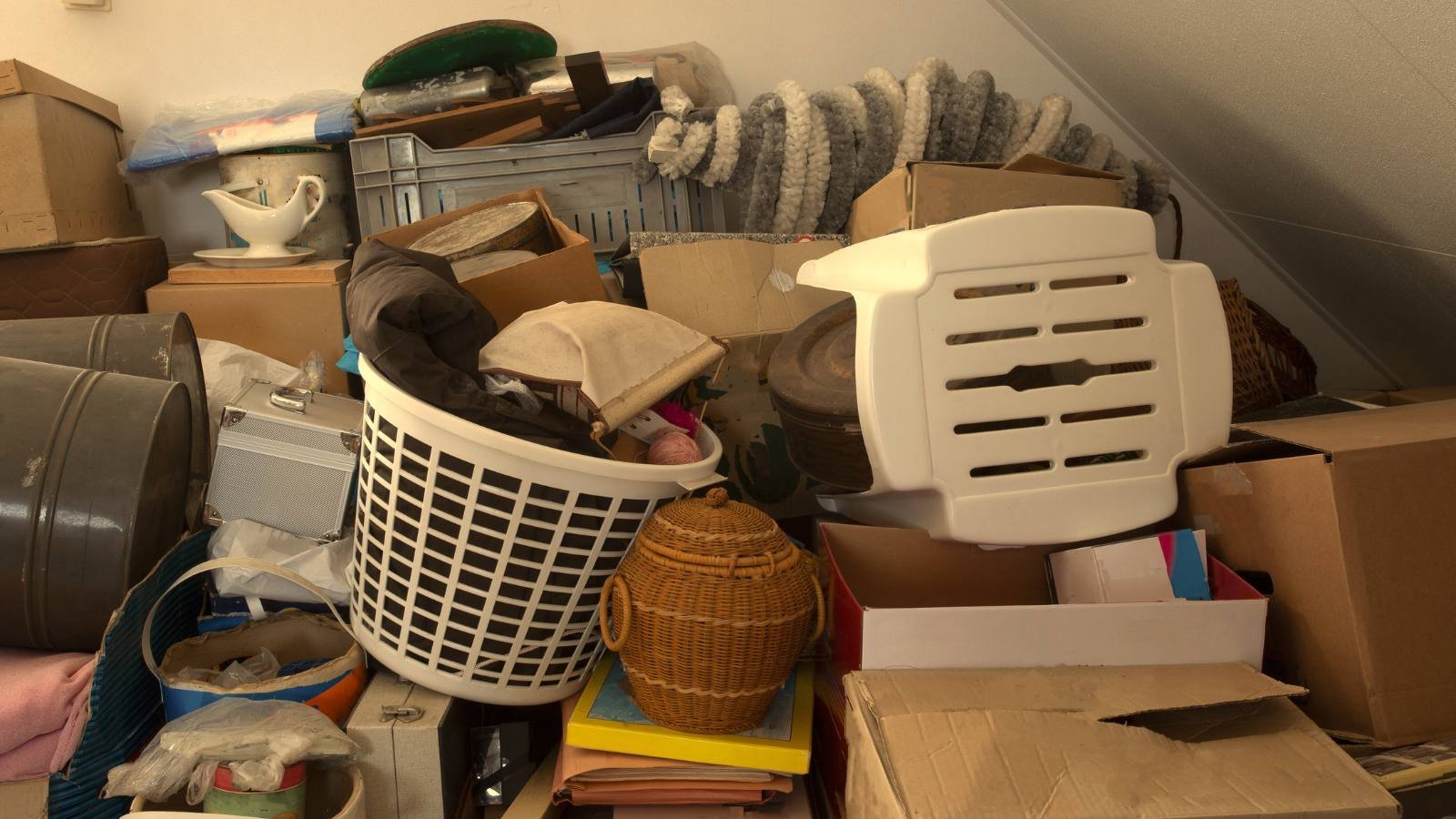 Hoarders pile