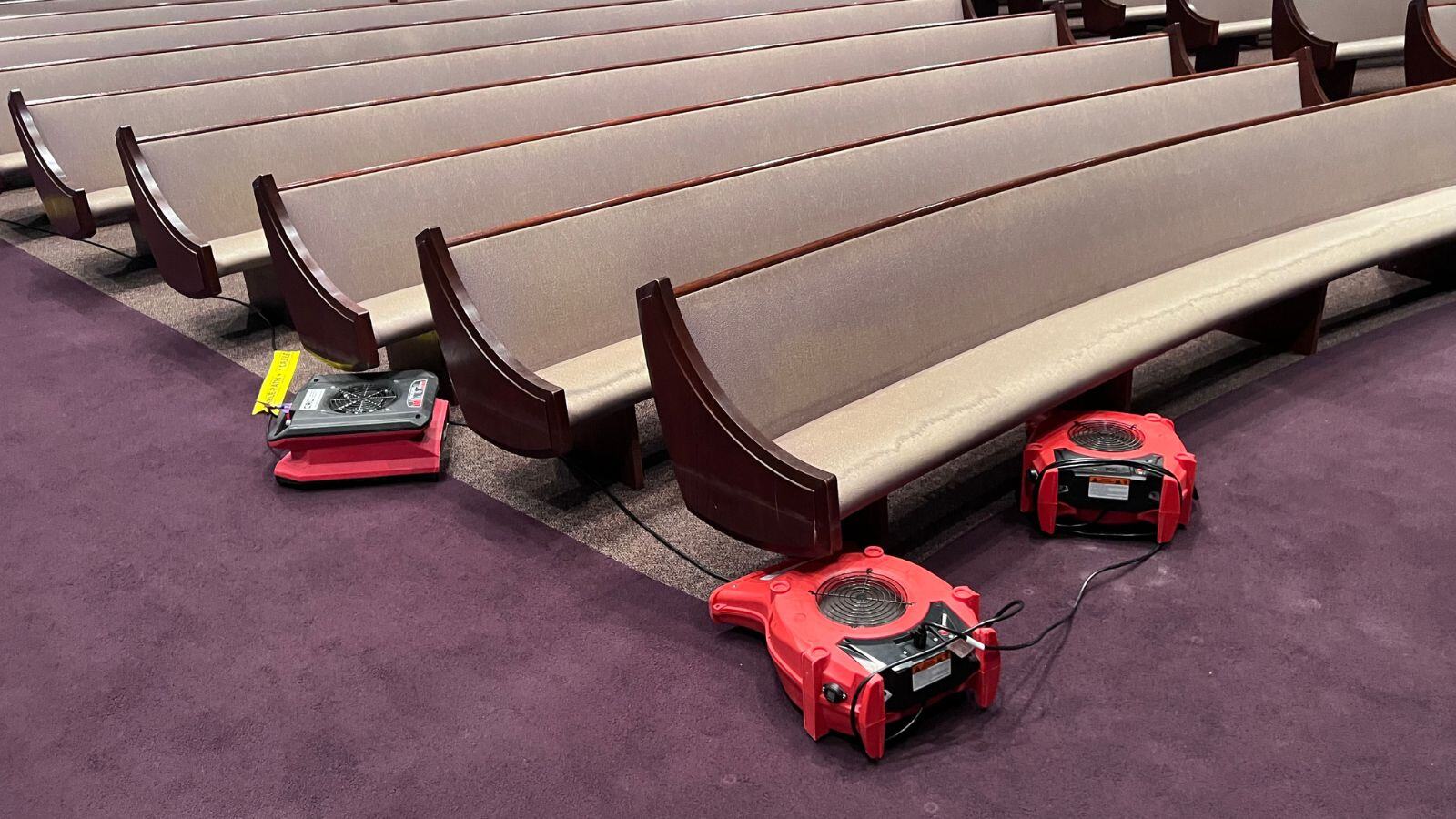 CRC Restores Flooded Church After Burst Pipe Threatens Sunday Services